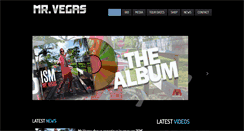 Desktop Screenshot of mrvegasmusic.com